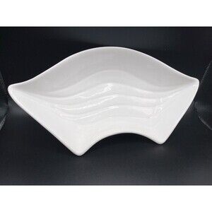 Vintage MCM California Pottery L-34 White Dish Set Replacement USA CA Bowl WHITE